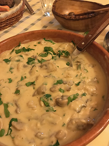 Mushroom a la creme