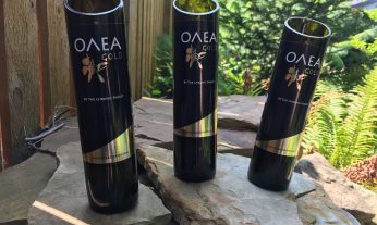 Olea candles in bottle