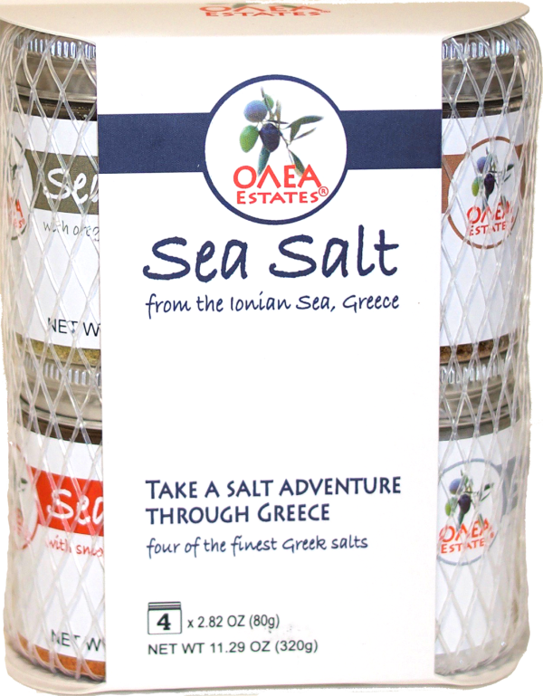 Olea sea salt 4 jars