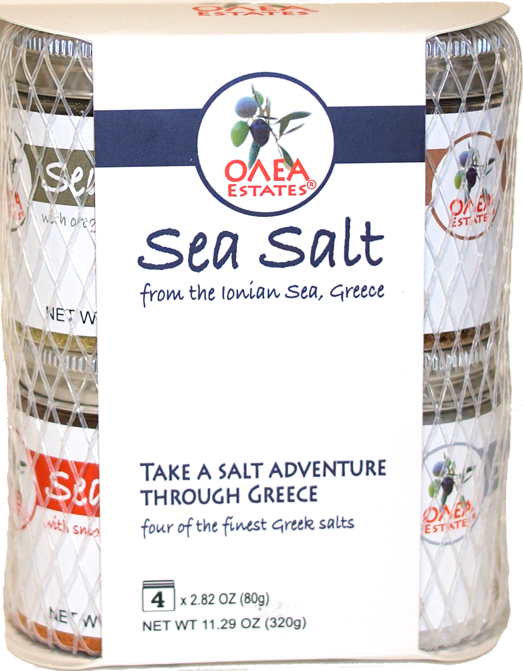 Olea sea salt 4 jars